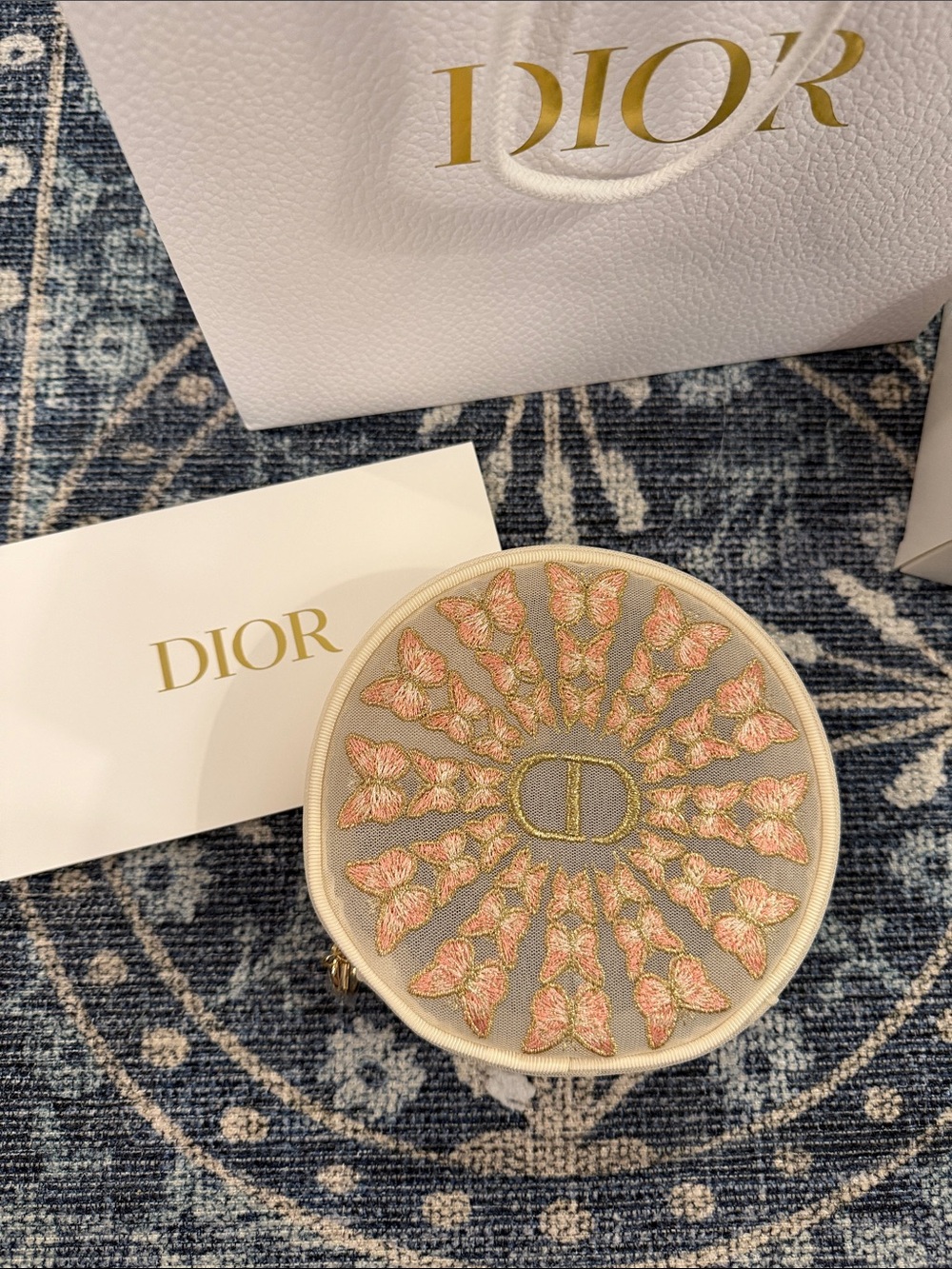 Dior Butterfly Mothers Day Pouch
